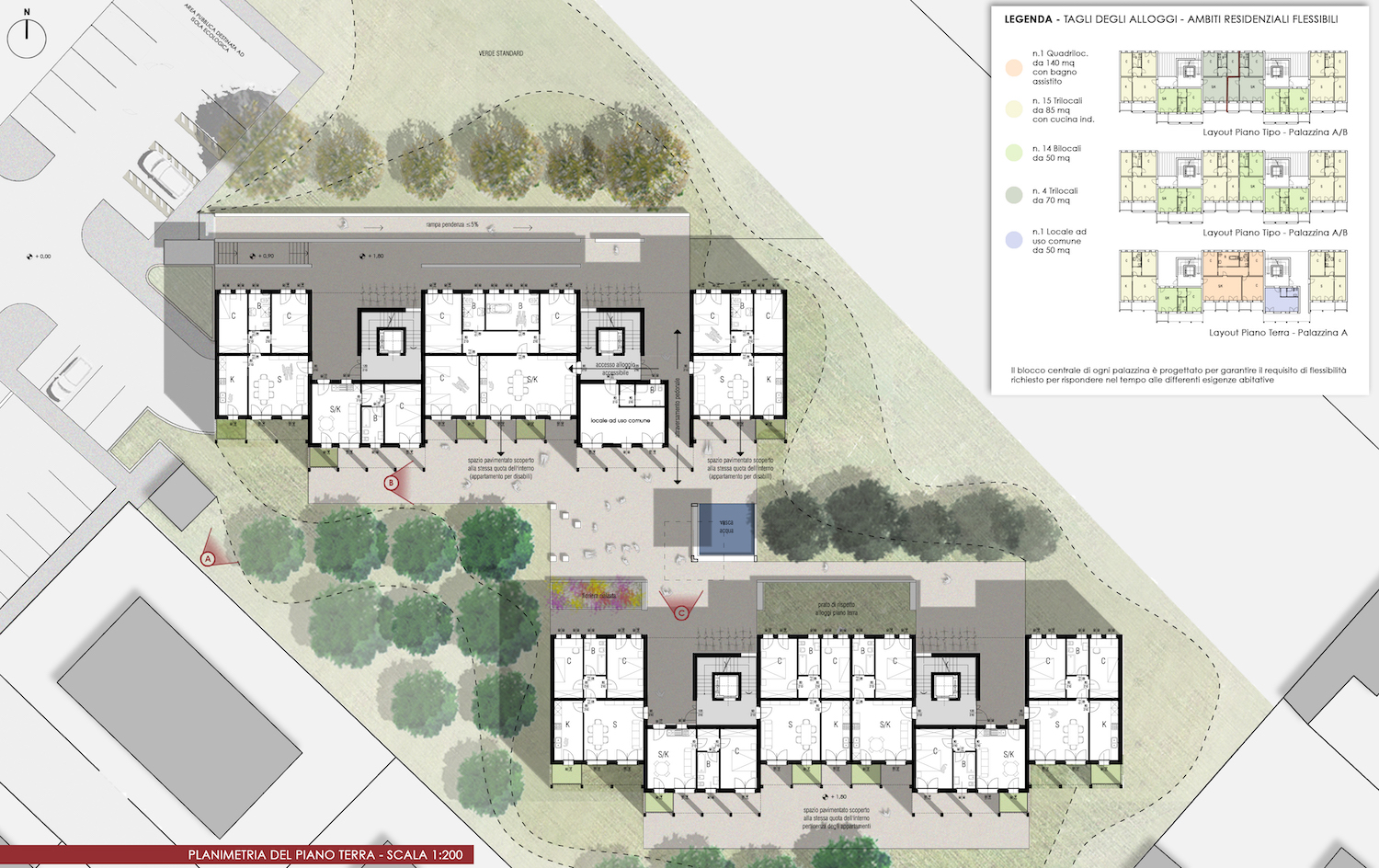 Edifici residenziali - Fondazione Rho 